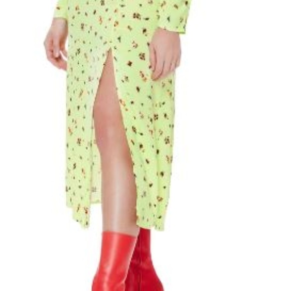 NWOT Kiah Cutout Midi Dress Size XS - Picture 6 of 8